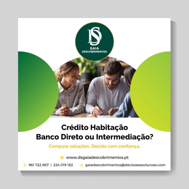 Crédito Habitação com Intermediação de Crédito em Vila Nova de Gaia